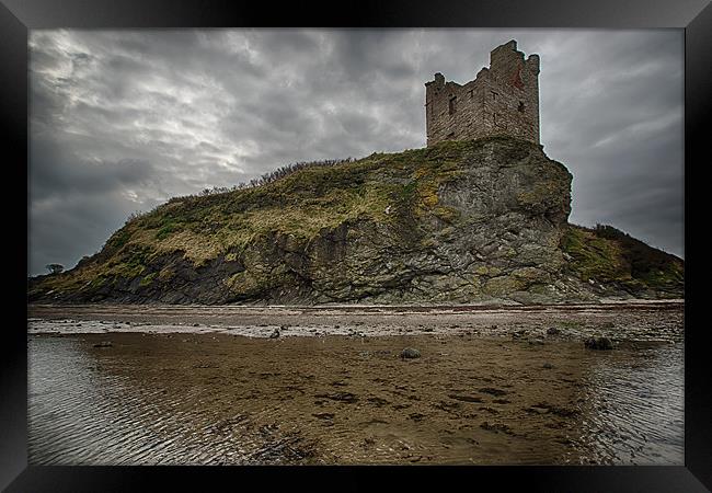 Greenan Castle Framed Print by Sam Smith