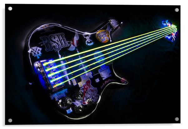 Buzz Bass Acrylic by Andrew Vernon