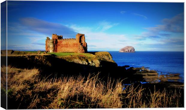 tantallon by the sea Canvas Print by dale rys (LP)