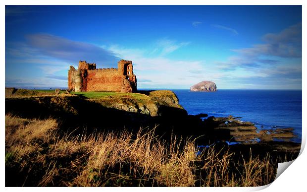 tantallon by the sea Print by dale rys (LP)