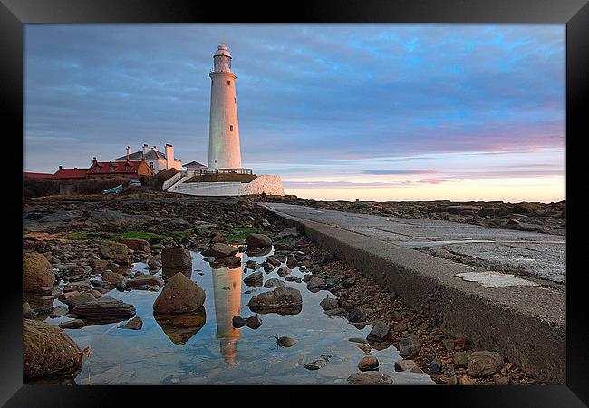 Reflections Framed Print by Neil Coleran