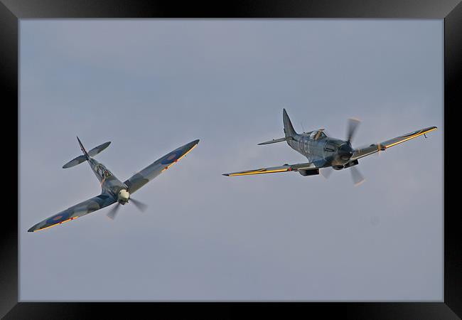 Spitfires Framed Print by Rachel & Martin Pics