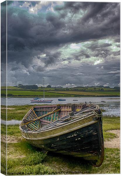 Tempestuous Alnmouth Canvas Print by Trevor Camp