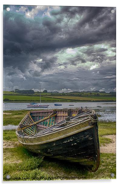 Tempestuous Alnmouth Acrylic by Trevor Camp