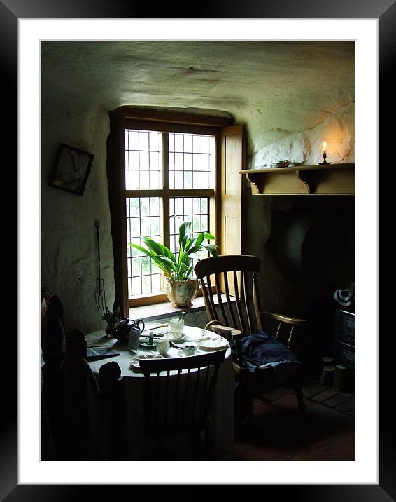 warm kitchen Framed Mounted Print by Carol Young