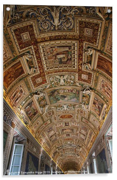 Gallery Ceiling  - Rome Acrylic by Samantha Higgs