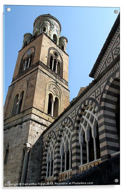 Duomo di Amalfi Acrylic by Samantha Higgs