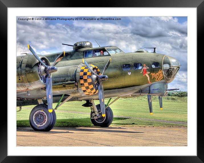 Sally B - A Flying Legend Framed Mounted Print by Colin Williams Photography