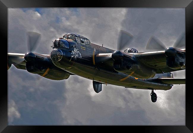Lancaster bomber Framed Print by Rachel & Martin Pics