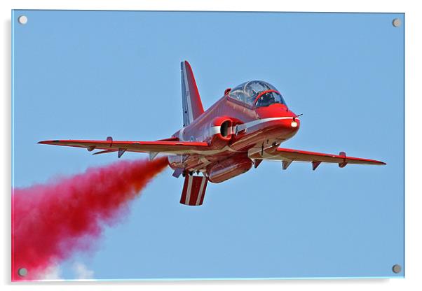 Single red arrow Acrylic by Rachel & Martin Pics