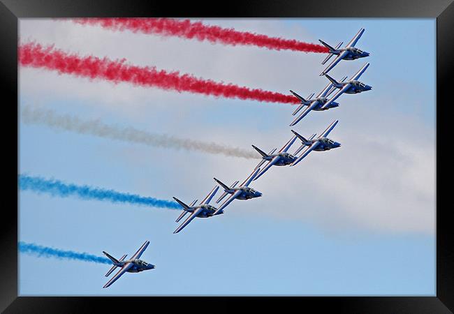 Patrouille de France Framed Print by Rachel & Martin Pics