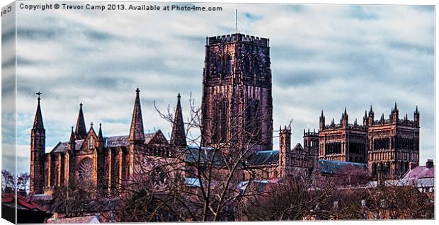Durham Cathedral: A Masterpiece of Religion and Ar Canvas Print by Trevor Camp