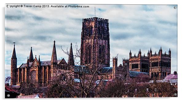 Durham Cathedral: A Masterpiece of Religion and Ar Acrylic by Trevor Camp