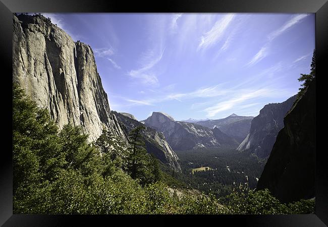 Yosemite Valley Framed Print by Kieran Brimson