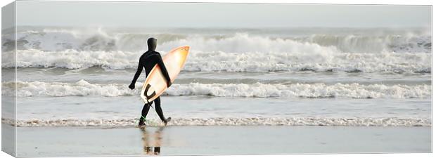Surfs Up Canvas Print by Vicky Mitchell