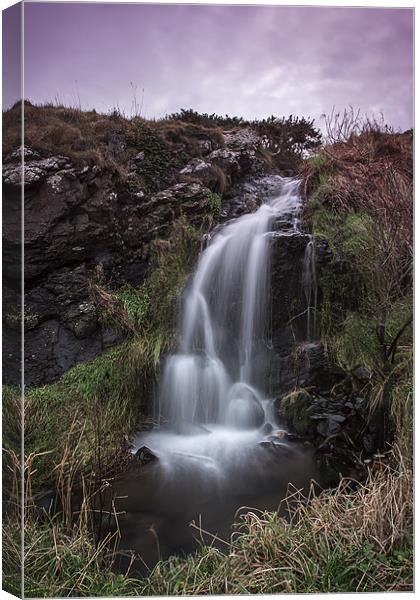 Small Waterfall Canvas Print by Sam Smith