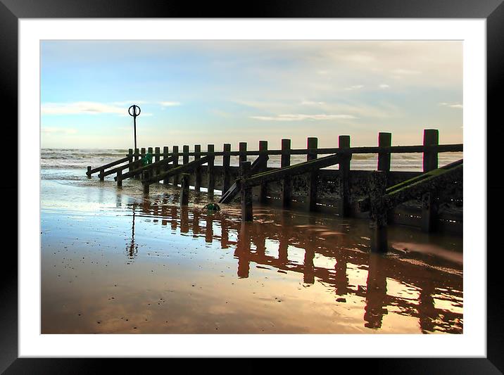 Aberdeen Beach Framed Mounted Print by Vicky Mitchell