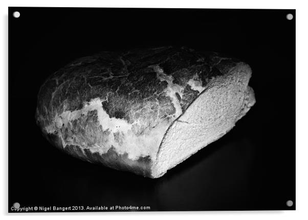 An Honest Crust Acrylic by Nigel Bangert