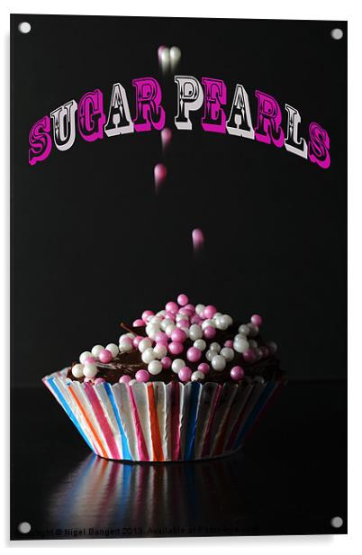 Sugar Pearls Acrylic by Nigel Bangert