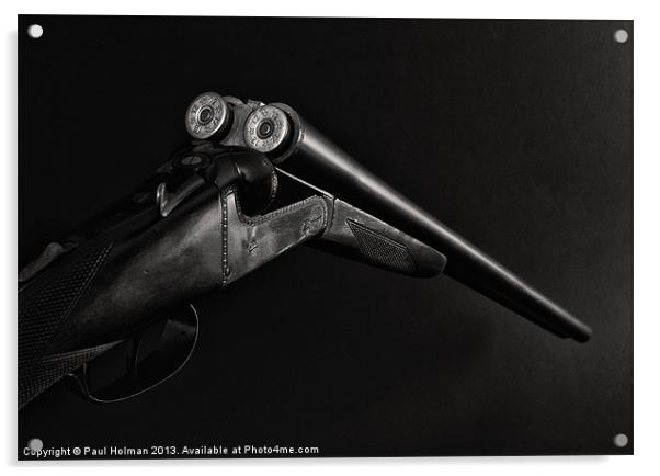 12 Gauge Shotgun Acrylic by Paul Holman Photography