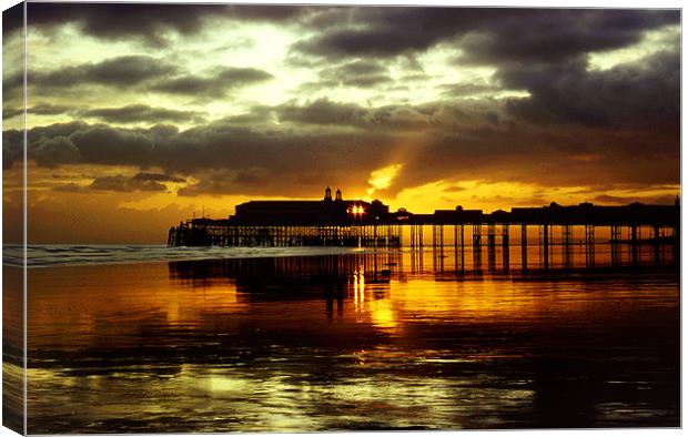 Hastings Pier Canvas Print by Maggie McCall