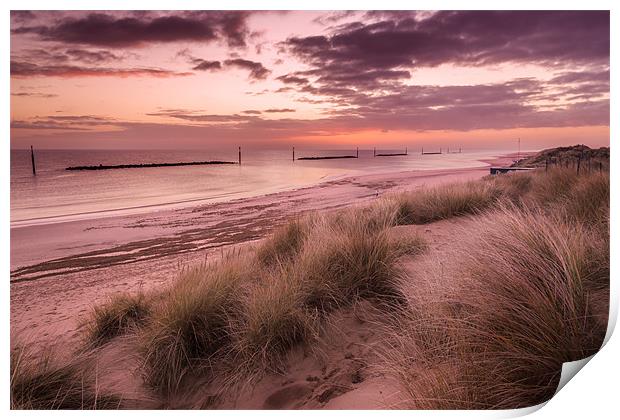 Sea Palling Print by Stephen Mole