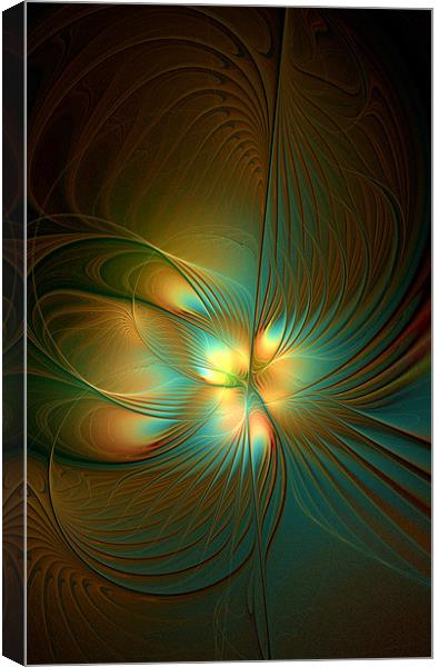 Theres a Light Canvas Print by Amanda Moore