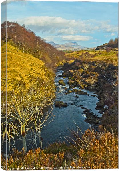 The Strorr from Glen Varragill Canvas Print by Richard Smith