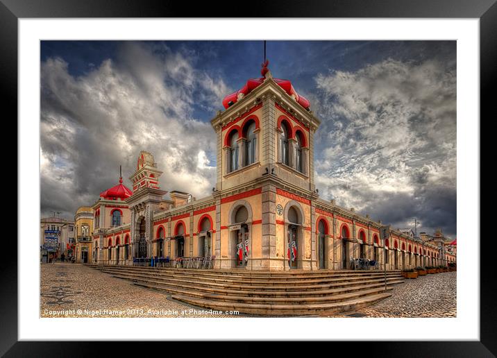 Loule Market Framed Mounted Print by Wight Landscapes