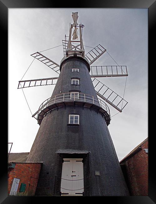 Eight sailed windmill Framed Print by Rachel & Martin Pics