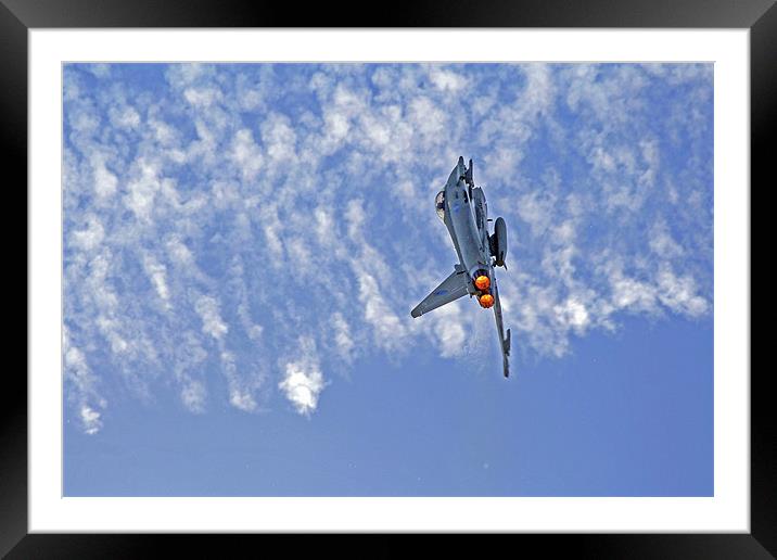 Typhoon into the blue Framed Mounted Print by Rachel & Martin Pics