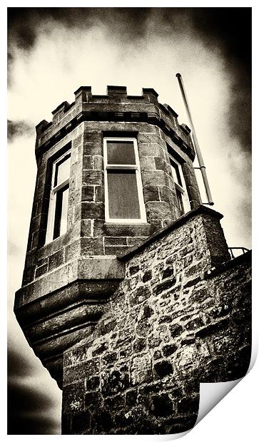 Crail Castle Print by Fraser Hetherington