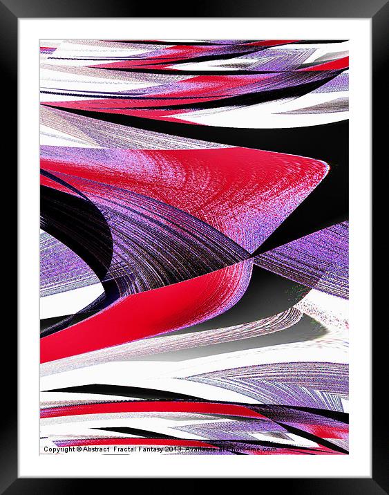 Hang In the sky Framed Mounted Print by Abstract  Fractal Fantasy