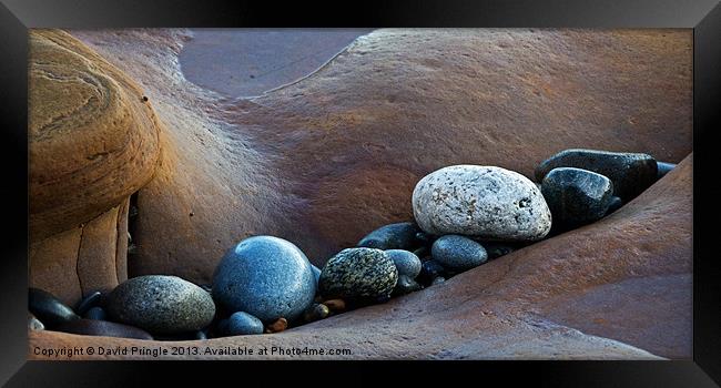 Pebbles II Framed Print by David Pringle