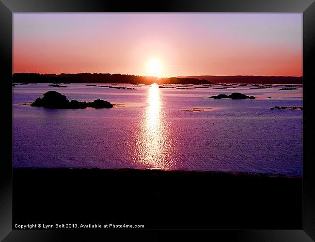 Galician Sunset Framed Print by Lynn Bolt