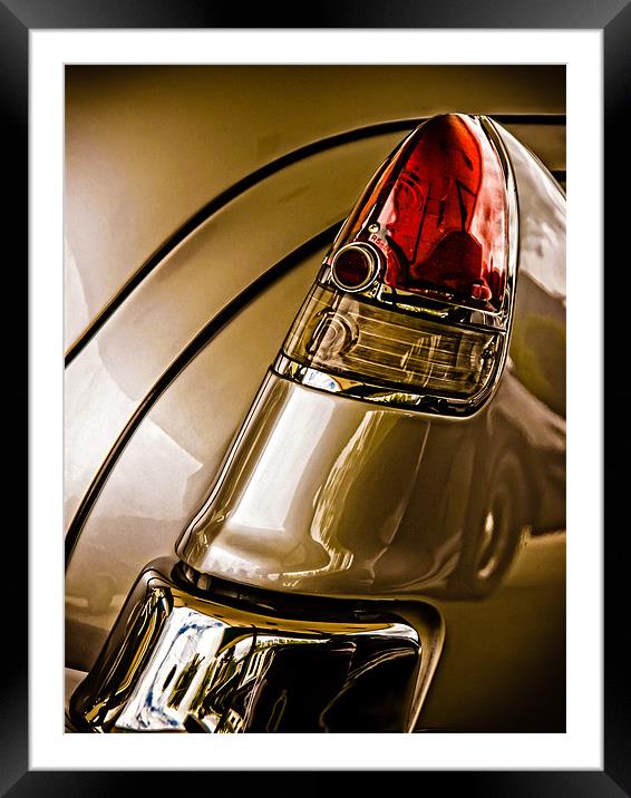 Classic Car Framed Mounted Print by Mark Llewellyn