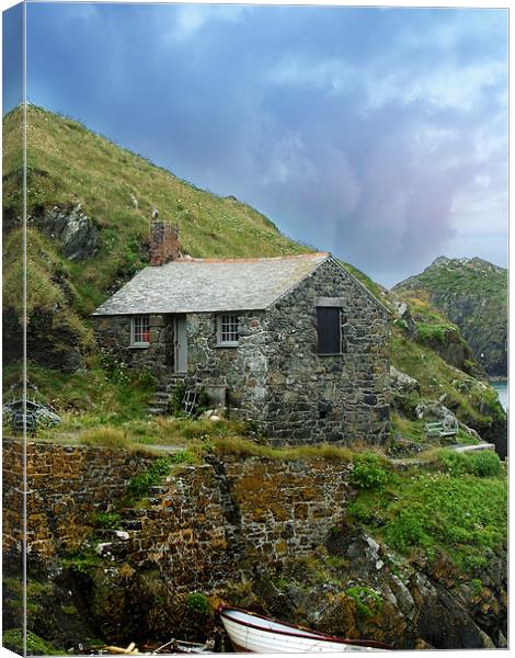 Fishermans cottage Canvas Print by Carol Young