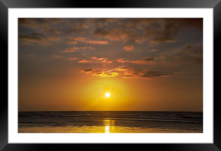 Sunday Morning Sun Framed Mounted Print by Simon West