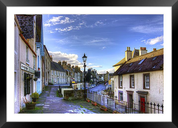 The High Street from East Terrace Framed Mounted Print by Tom Gomez