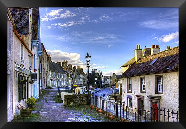 The High Street from East Terrace Framed Print by Tom Gomez