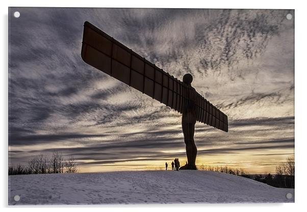 Angel of the North Acrylic by Northeast Images