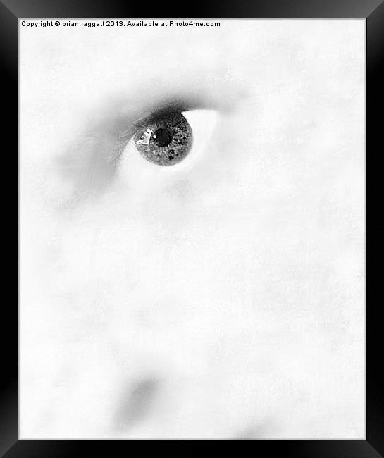 Im Watching you Framed Print by Brian  Raggatt