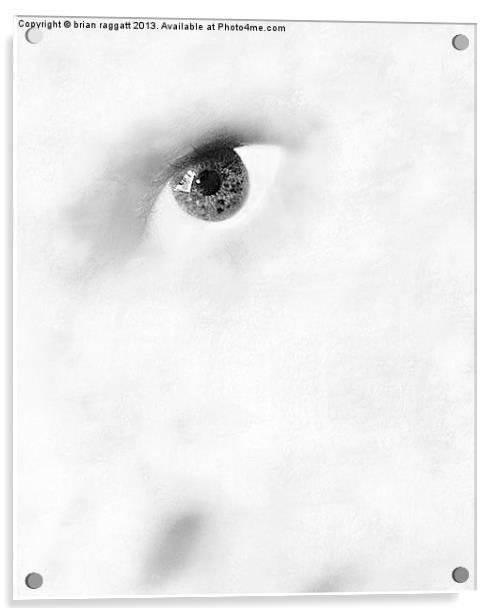 Im Watching you Acrylic by Brian  Raggatt