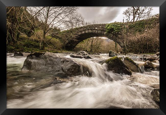 Fast Flowing. Framed Print by Phil Tinkler