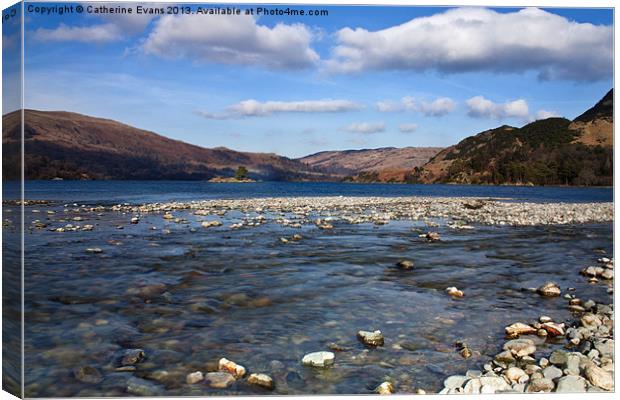 Ullswater Canvas Print by Catherine Fowler