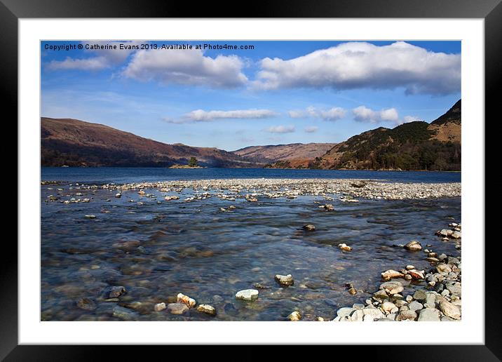 Ullswater Framed Mounted Print by Catherine Fowler