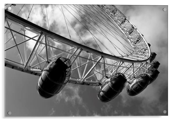 The London Eye Acrylic by David Pyatt