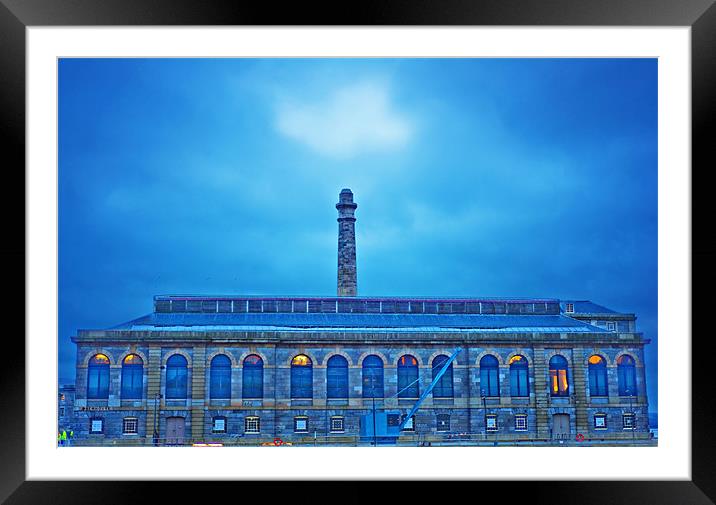 Royal William Yard -dusk Framed Mounted Print by Michael Marker