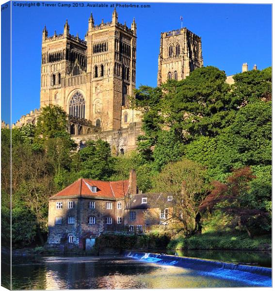 Durham Cathedral - 02 Canvas Print by Trevor Camp