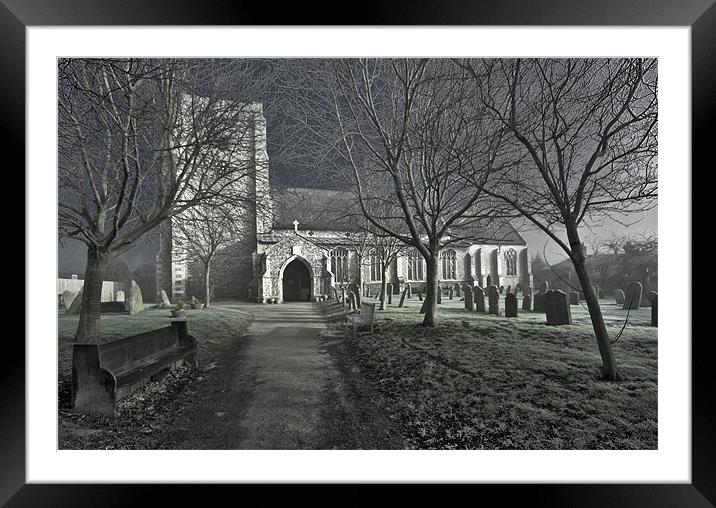 Stalham St Mary, Stalham Framed Mounted Print by Darren Burroughs